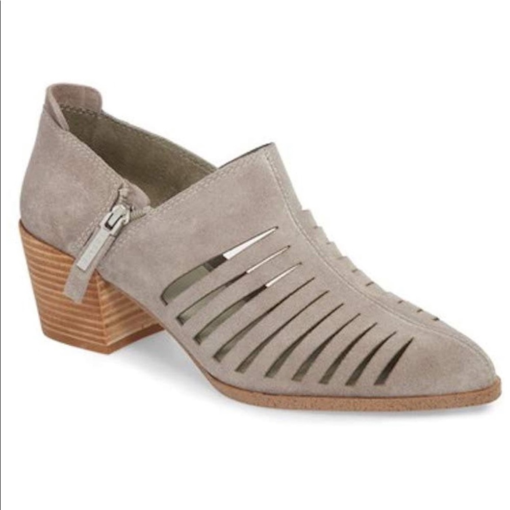 Tan bootie
